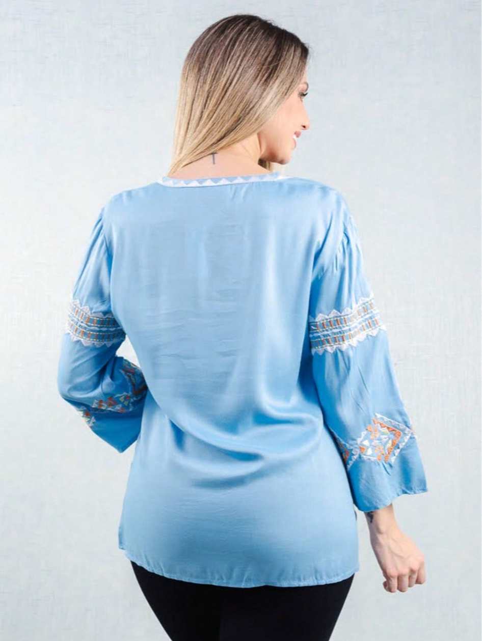 Vestido Boho Longo Encanto Dubai Bordado Coleção Luxo.