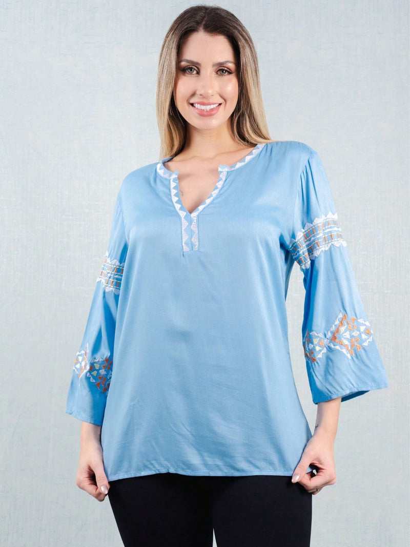 Vestido Curto Sonho Indiano Bordado